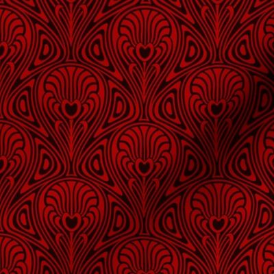 Nouveau Swirl red