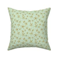 Sparkly stars on mint by Su_G_©SuSchaefer