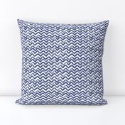 Zig Zag waves Navy