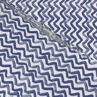 Zig Zag waves Navy