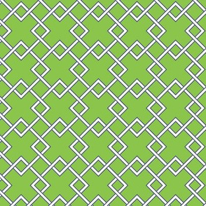 lattice  - Bright GREEN navy