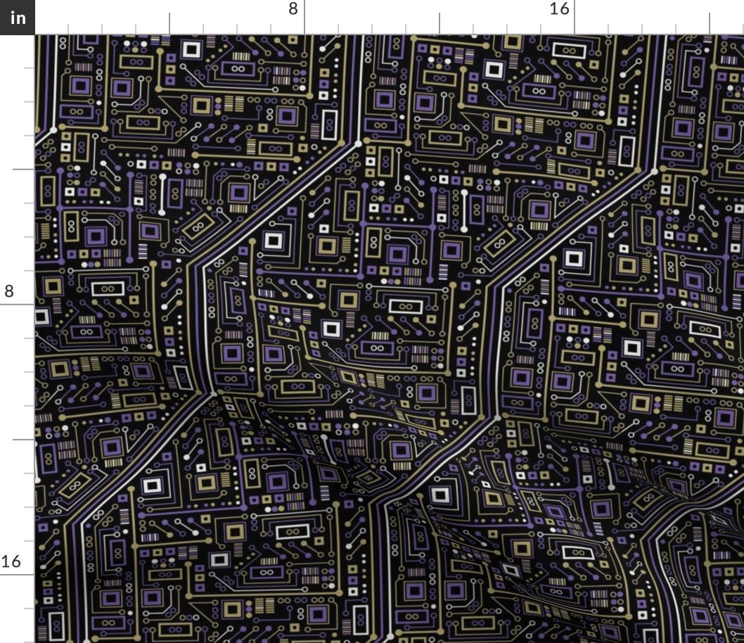 Short Circuits (Purple and Gold)