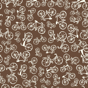 bikes in a chocolate land