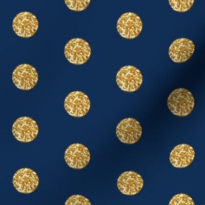 Glitter Dots Beaucoup! on Classic Navy