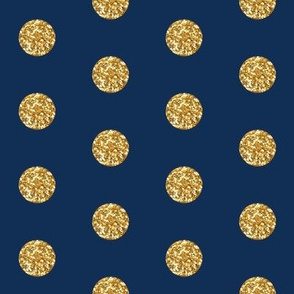 Glitter Dots Beaucoup! on Classic Navy