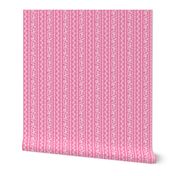 Pink Snowflakes and Greyhounds Stripes - length - 