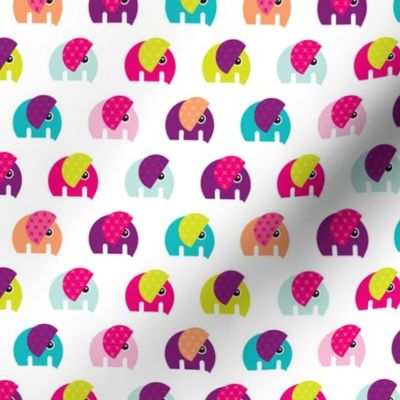 Cute baby elephant parade girls theme Small