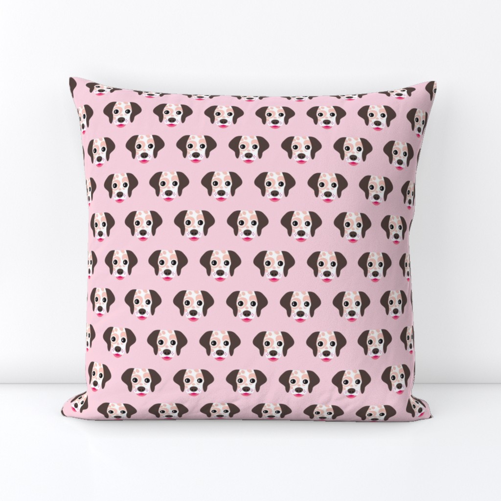 Spot the dog dalmatian pink puppy illustration girls pattern