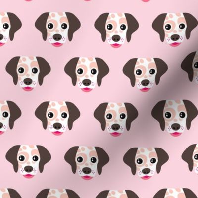 Spot the dog dalmatian pink puppy illustration girls pattern