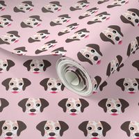 Spot the dog dalmatian pink puppy illustration girls pattern