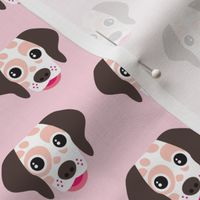 Spot the dog dalmatian pink puppy illustration girls pattern