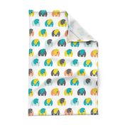 Cute baby elephant parade boys theme XL