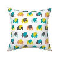 Cute baby elephant parade boys theme XL