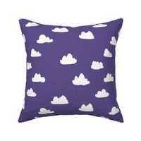 clouds // purple clouds design for sweet little girls room fabrics and textiles for sewing diy projects