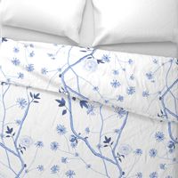 Jenny Peony in delft blue