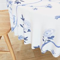 Jenny Peony in delft blue