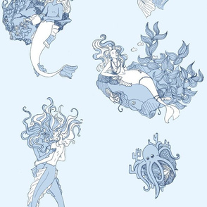 Merfolk Toile