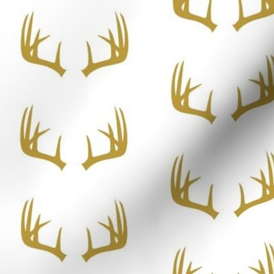 golden antlers // woodland collection