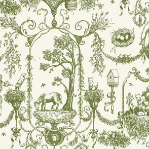 Forest Friends - Toile De Jouy