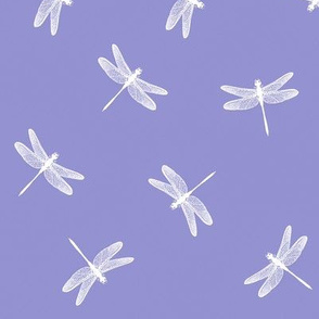 Dancing Dragonflies Periwinkle