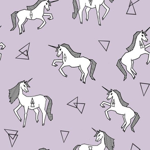 unicorn // cute purple unicorns pastel unicorn girls sweet unicorn fabric
