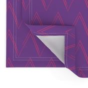 Pink and Purple Chevron