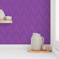 Pink and Purple Chevron