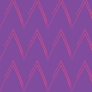 Pink and Purple Chevron