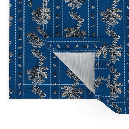 Phantom of the Opera Wishing dress fabric half size deep blue