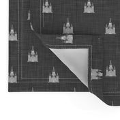 Provo City Center Temple - Grey Linen