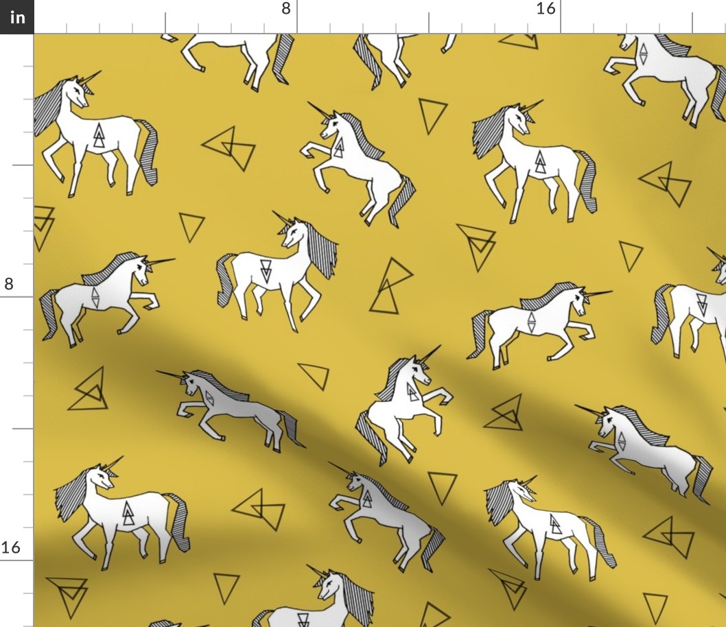 unicorn // unicorns cute girls yellow mustard unicorn design unicorn magical fairytale