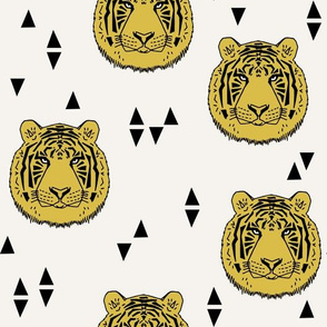 Tiger - Mustard by Andrea Lauren