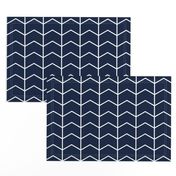 Chevron // Navy