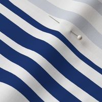 CUSTOM-Mod Grain - Navy & White stripe