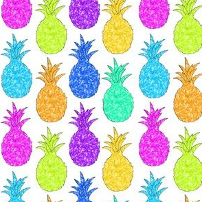 Pineapple Sparkle Multi/White!