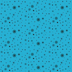 Blue Dippity Dots