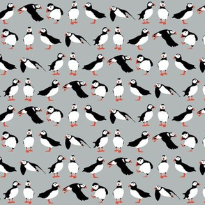 just puffins silver small
