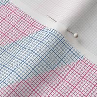 pink chevron graph paper
