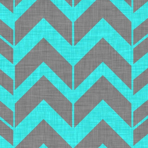 Rough Chevron-GreyBlue