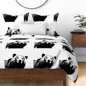 Black Bear // Pillow Cover