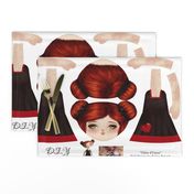 Cut and Sew Doll Pattern Chloe d'Coeur