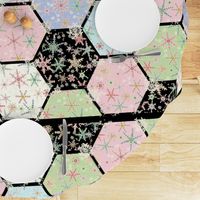 Snowflower Cheater Quilt