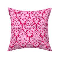 Floral damask pink