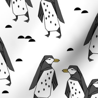 penguins // white bird birds winter antarctic kids 