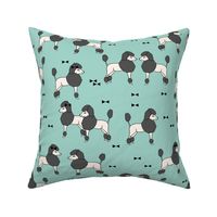 poodle // poodles dog fabric