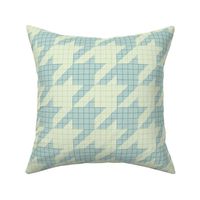 houndstooth graph paper (green)