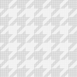 houndstooth graph paper (cloudy)