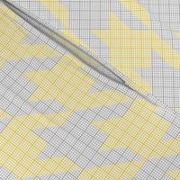 houndstooth graph paper (sunflower)
