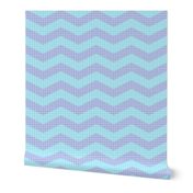 chevron graph paper (blues)