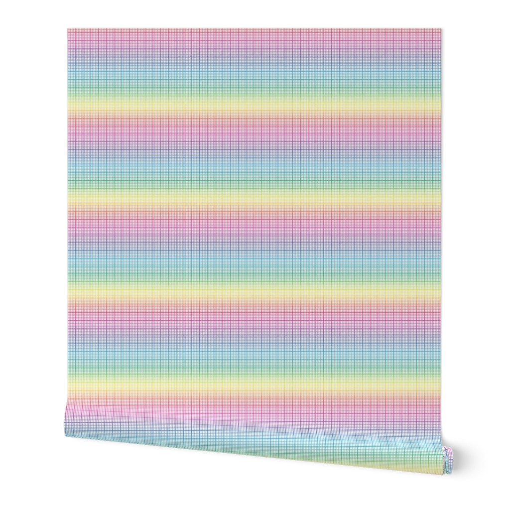 rainbow graph paper (small rainbow)
